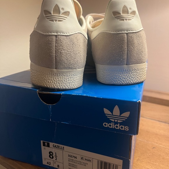 Adidas Men's Adidas Gazelle Wonbei/OWhite/CWhite - Picture 5 of 9